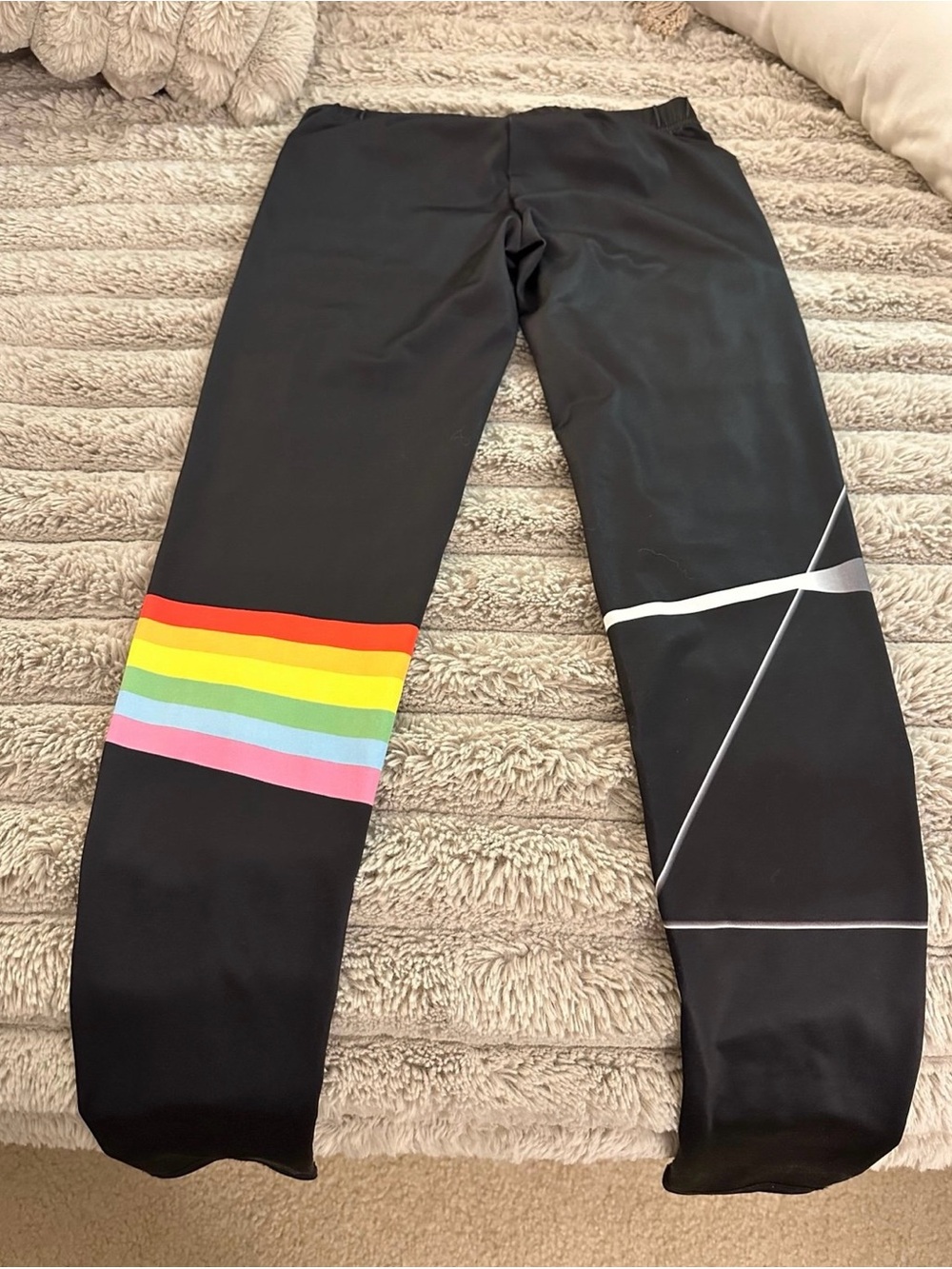 Women’s Small Pink Floyd Leggings, Dark Side of the Moon